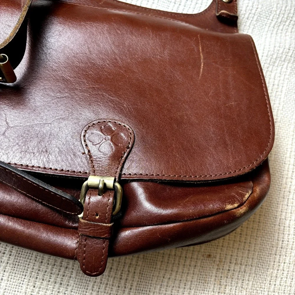 Patricia Nash Women's London Saddle Handbag‎ - Heritage Leather Crossbody Bag